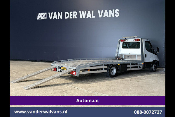Iveco Daily 35C14H 2.3 Oprijwagen Automaat Dubbel Lucht Euro6 Airco | Camera | 3500kg Trekhaak | Electrische Lier | Chauffeursstoel Cruisecontrol, Bijrijdersbank