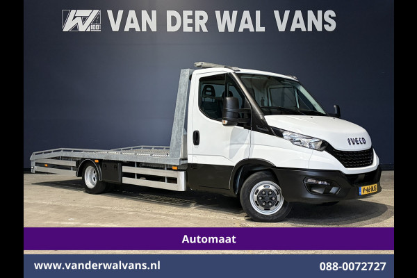 Iveco Daily 35C14H 2.3 Oprijwagen Automaat Dubbel Lucht Euro6 Airco | Camera | 3500kg Trekhaak | Electrische Lier | Chauffeursstoel Cruisecontrol, Bijrijdersbank
