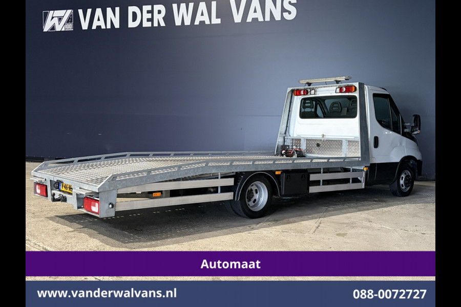 Iveco Daily 35C14H 2.3 Oprijwagen Automaat Dubbel Lucht Euro6 Airco | Camera | 3500kg Trekhaak | Electrische Lier | Chauffeursstoel Cruisecontrol, Bijrijdersbank