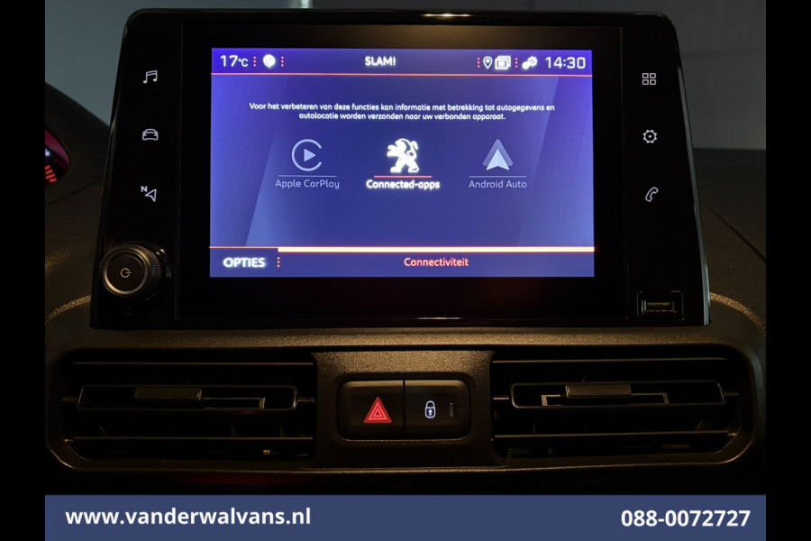 Peugeot Partner 1.5 BlueHDI 102pk L1H1 inrichting Euro6 Airco | Navigatie | Apple Carplay Trekhaak, Cruisecontrol, Android Auto, Parkeersensoren