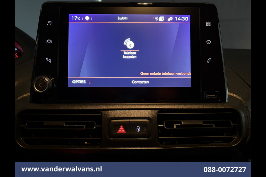 Peugeot Partner 1.5 BlueHDI 102pk L1H1 inrichting Euro6 Airco | Navigatie | Apple Carplay Trekhaak, Cruisecontrol, Android Auto, Parkeersensoren