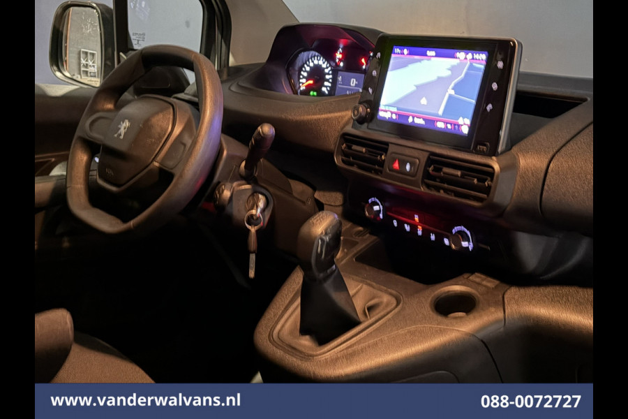 Peugeot Partner 1.5 BlueHDI 102pk L1H1 inrichting Euro6 Airco | Navigatie | Apple Carplay Trekhaak, Cruisecontrol, Android Auto, Parkeersensoren