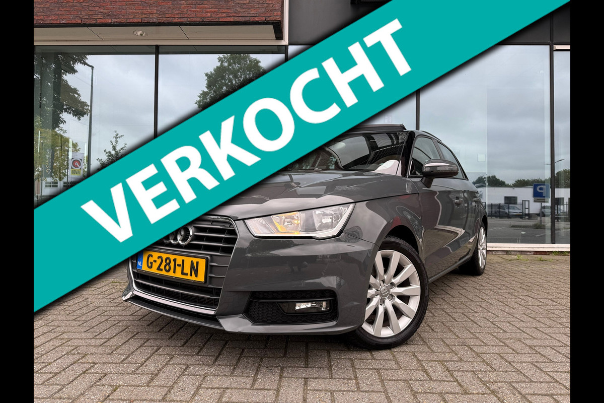 Audi A1 Sportback 1.0 TFSI Advance Sport - Pano/Schuifdak - Navi - Half Leder