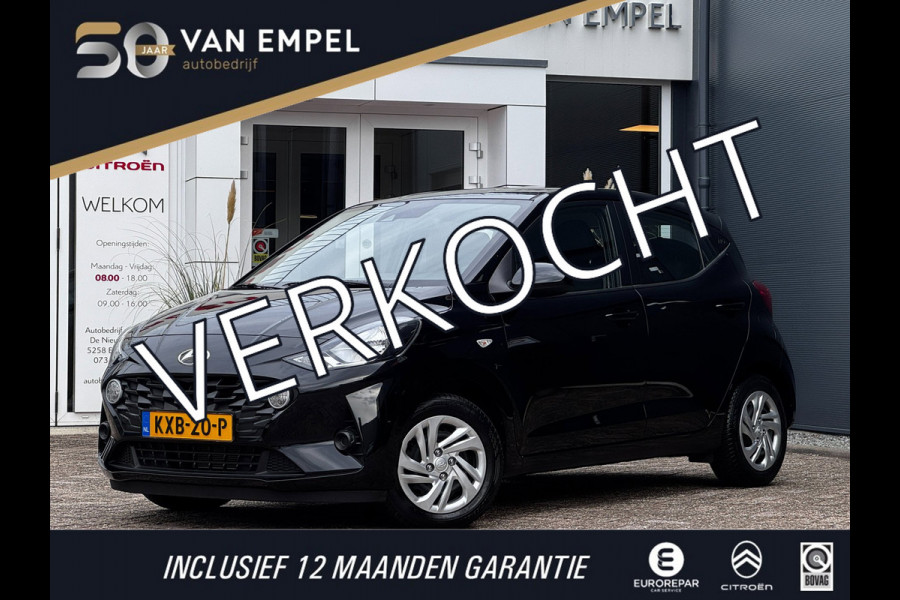Hyundai i10 1.0 Premium | Camera | Stoelverwarming | Navigatie by App | Climate control | Cruise Control