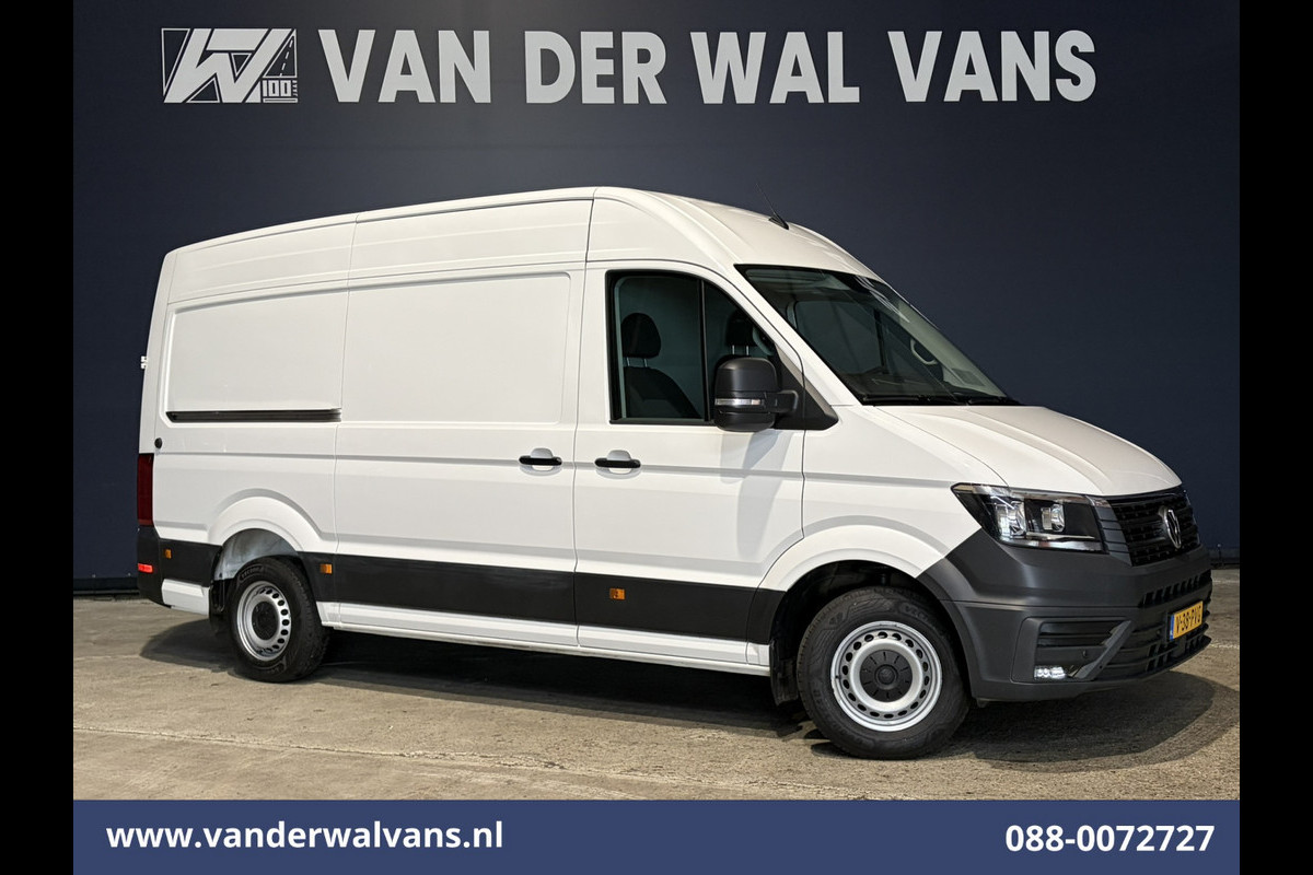 Volkswagen Crafter 2.0 TDI 141pk L3H3 L2H2 Euro6 Airco | Navigatie | Apple Carplay | Chauffeursstoel Android Auto, Standkachel, Parkeersensoren, 3000kg trekvermogen