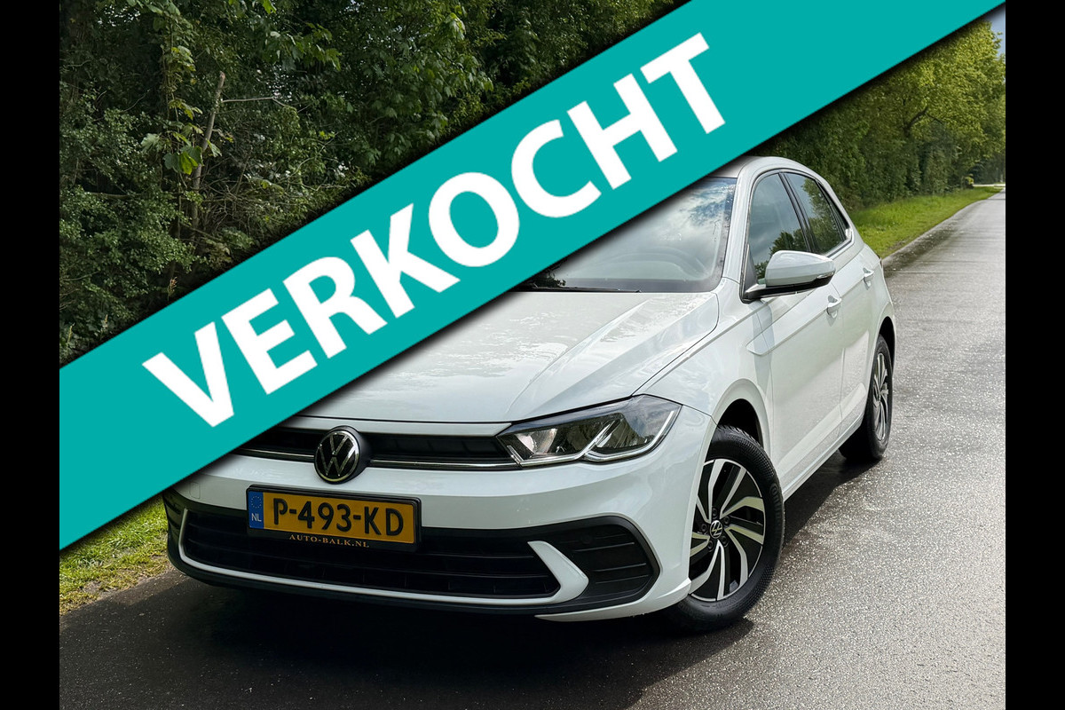 Volkswagen Polo 1.0 TSI Life | Eerste Eigenaar | Adaptief Cruise | Carplay | LED | lichtmetaal |
