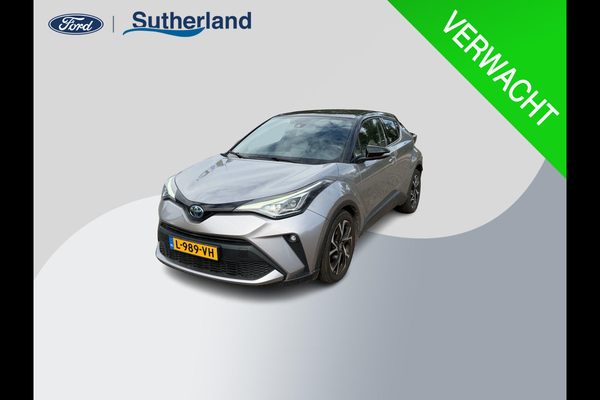 Toyota C-HR 1.8 Hybrid Bi-Tone | 120pk | Achteruitrijcamera | Trekhaak | Adaptieve Cruise | Lederen Bekleding | Stoelverwarming