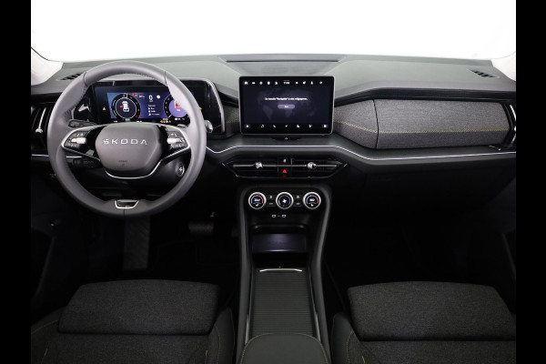 Škoda Kodiaq 1.5 TSI PHEV Edition 204 pk 6 versn. DSG | Sunset | Trekhaak | Panoramadak |  18" lichtmetalen velgen Soira aero, zilver