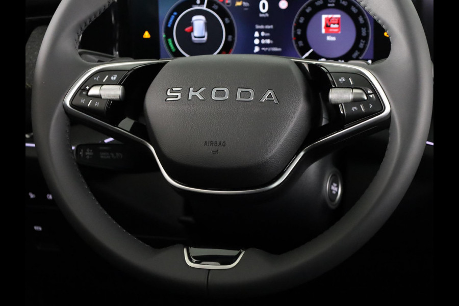 Škoda Kodiaq 1.5 TSI PHEV Edition 204 pk 6 versn. DSG | Sunset | Trekhaak | Panoramadak |  18" lichtmetalen velgen Soira aero, zilver