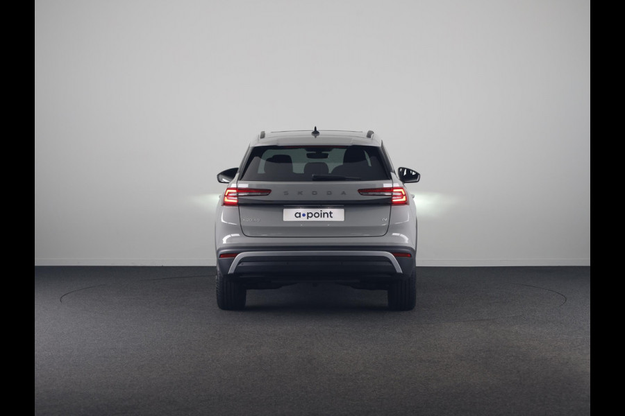 Škoda Kodiaq 1.5 TSI PHEV Edition 204 pk 6 versn. DSG | Sunset | Trekhaak | Panoramadak |  18" lichtmetalen velgen Soira aero, zilver