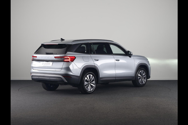 Škoda Kodiaq 1.5 TSI PHEV Edition 204 pk 6 versn. DSG | Sunset | Trekhaak |  18" lichtmetalen velgen Soira aero, zilver