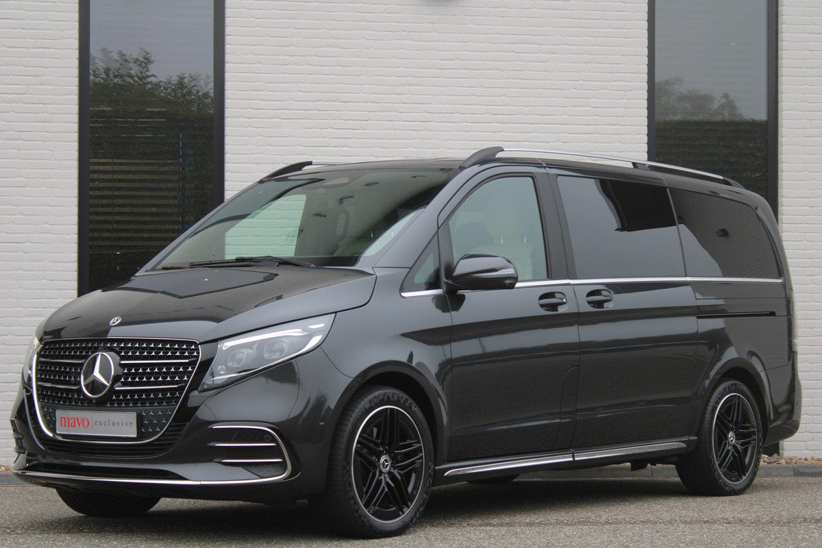 Mercedes-Benz V-Klasse 300d / AMG / DC / Exclusive / 4-Matic / Luchtv / Elec Stoel / Burmester / Vol Opties / NIEUWSTAAT