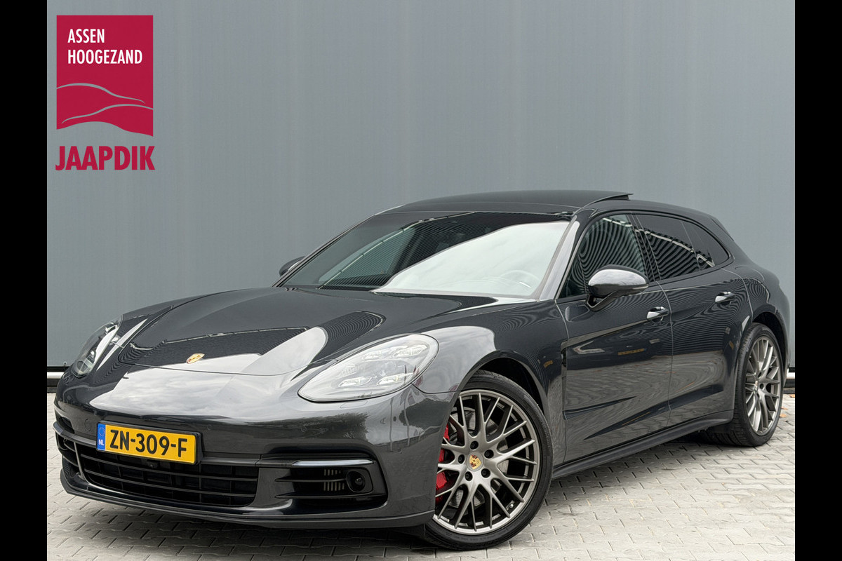 Porsche Panamera Sport Turismo BWJ 2019 | 2.9 601PK 4 E-Hybrid AUTOMAAT | NL AUTO | PANO DAK | SPORT CHRONO | LEER | 360 CAMERA | CLIMA | NAVI | CARPLAY |