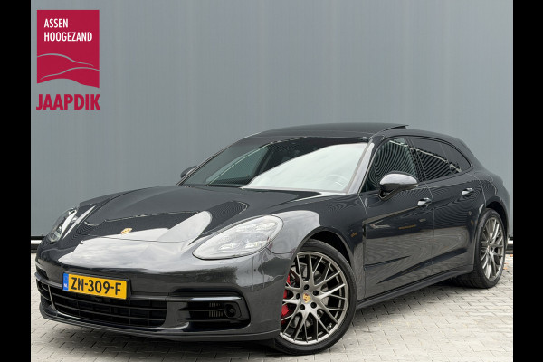 Porsche Panamera Sport Turismo BWJ 2019 | 2.9 601PK 4 E-Hybrid AUTOMAAT | NL AUTO | PANO DAK | SPORT CHRONO | LEER | 360 CAMERA | CLIMA | NAVI | CARPLAY |