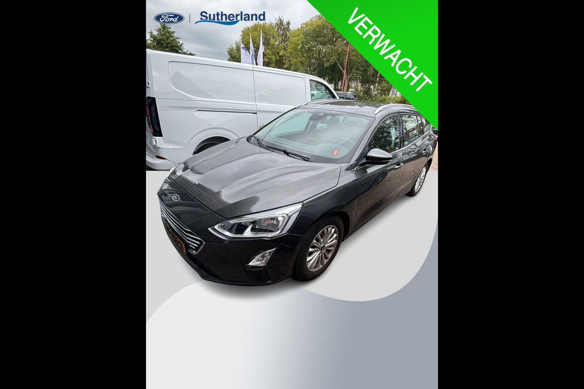 Ford FOCUS Wagon 1.0 EcoBoost Titanium Business 125pk Trekhaak | Achteruitrijcamera | Automatische Airco | Cruise control | Navigatie