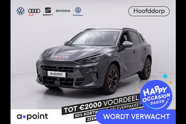CUPRA Terramar 1.5 TSI e-Hybrid Business 204 pk Automaat (DSG) | Navigatie | Parkeersensoren (Park assist) | Rondomzicht camera | Adaptieve cruise control | Stoelverwarming | Head-up display | Elektr. verstelbare stoelen |