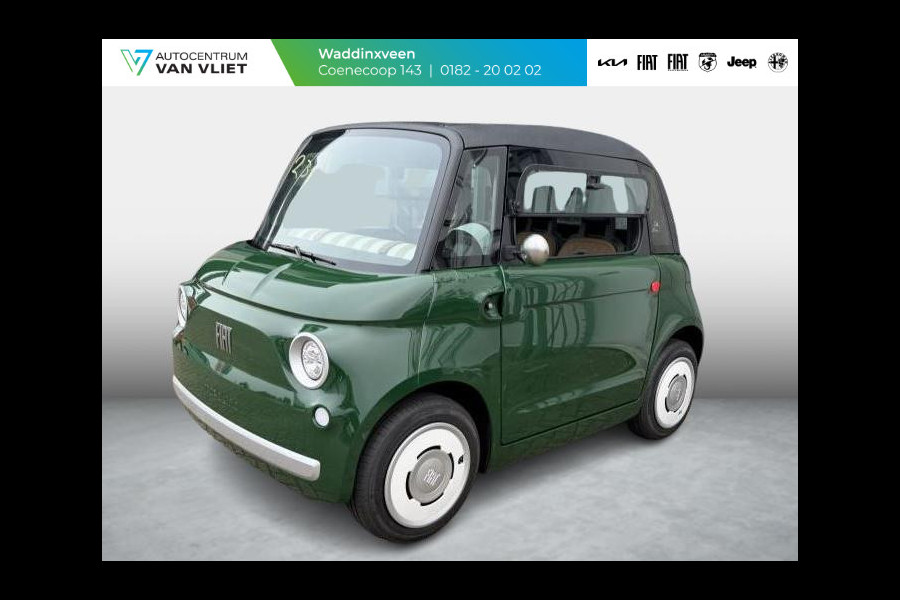 Fiat TOPOLINO Speciale | Uit voorraad leverbaar | Uniek | Britisch Racing Green | Leder Amaretto