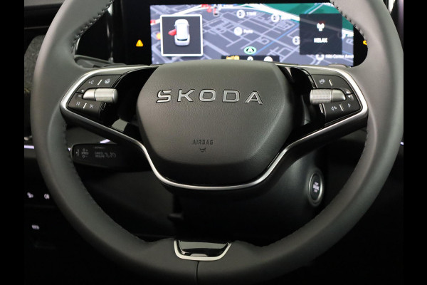 Škoda Kodiaq 1.5 TSI PHEV Business Edition Plus 204pk 6 versn. DSG | Trekhaak | Dynamic Chasis Control | Panorama Dak | Light & View Pakket | Sunset | Velgen: 19" lichtmetalen velgen Lefka aero, zilver