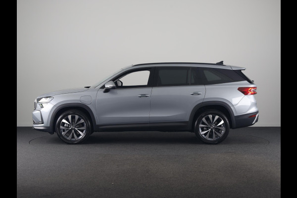 Škoda Kodiaq 1.5 TSI PHEV Business Edition Plus 204pk 6 versn. DSG | Trekhaak | Dynamic Chasis Control | Panorama Dak | Light & View Pakket | Sunset | Velgen: 19" lichtmetalen velgen Lefka aero, zilver