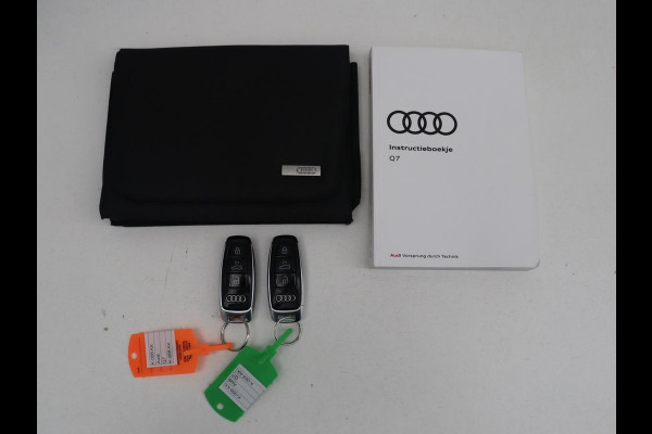 Audi Q7 55 TFSI e quattro Pro Line Plus | Panoramadak | Trekhaak | Leder | Stoelkoeling | Camera | SOH 80,6% | Cruise control | Navigatie | Carplay | Stoelverwarming | Bang & Olufsen | Memory |