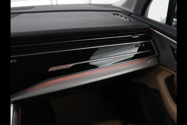 Audi Q7 55 TFSI e quattro Pro Line Plus | Panoramadak | Trekhaak | Leder | Stoelkoeling | Camera | SOH 80,6% | Cruise control | Navigatie | Carplay | Stoelverwarming | Bang & Olufsen | Memory |