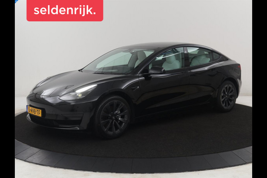 Tesla Model 3 Standard RWD Plus 60 kWh | SOH 91,8 % | Panoramadak | Lederen bekleding | Stoelverwarming | Stuurwielverwarming