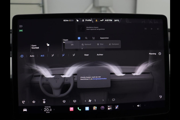 Tesla Model 3 Standard RWD Plus 60 kWh | SOH 91,8 % | Panoramadak | Lederen bekleding | Stoelverwarming | Stuurwielverwarming