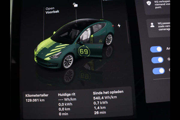 Tesla Model 3 Standard RWD Plus 60 kWh | SOH 91,8 % | Panoramadak | Lederen bekleding | Stoelverwarming | Stuurwielverwarming