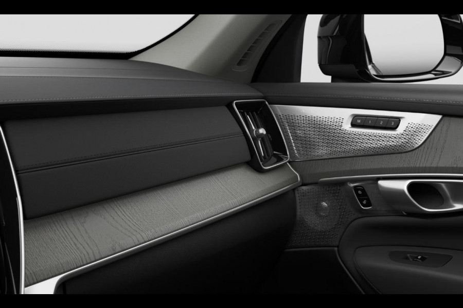 Volvo XC90 T8 406PK Automaat AWD Ultra Bright Executive Bowers & Wilkins / Luchtvering / Stoelventilatie / Head Up Display / 360 Camera / Massagestoelen / Elektrisch bedienbare stoelen met geheugen / Nappaleder /