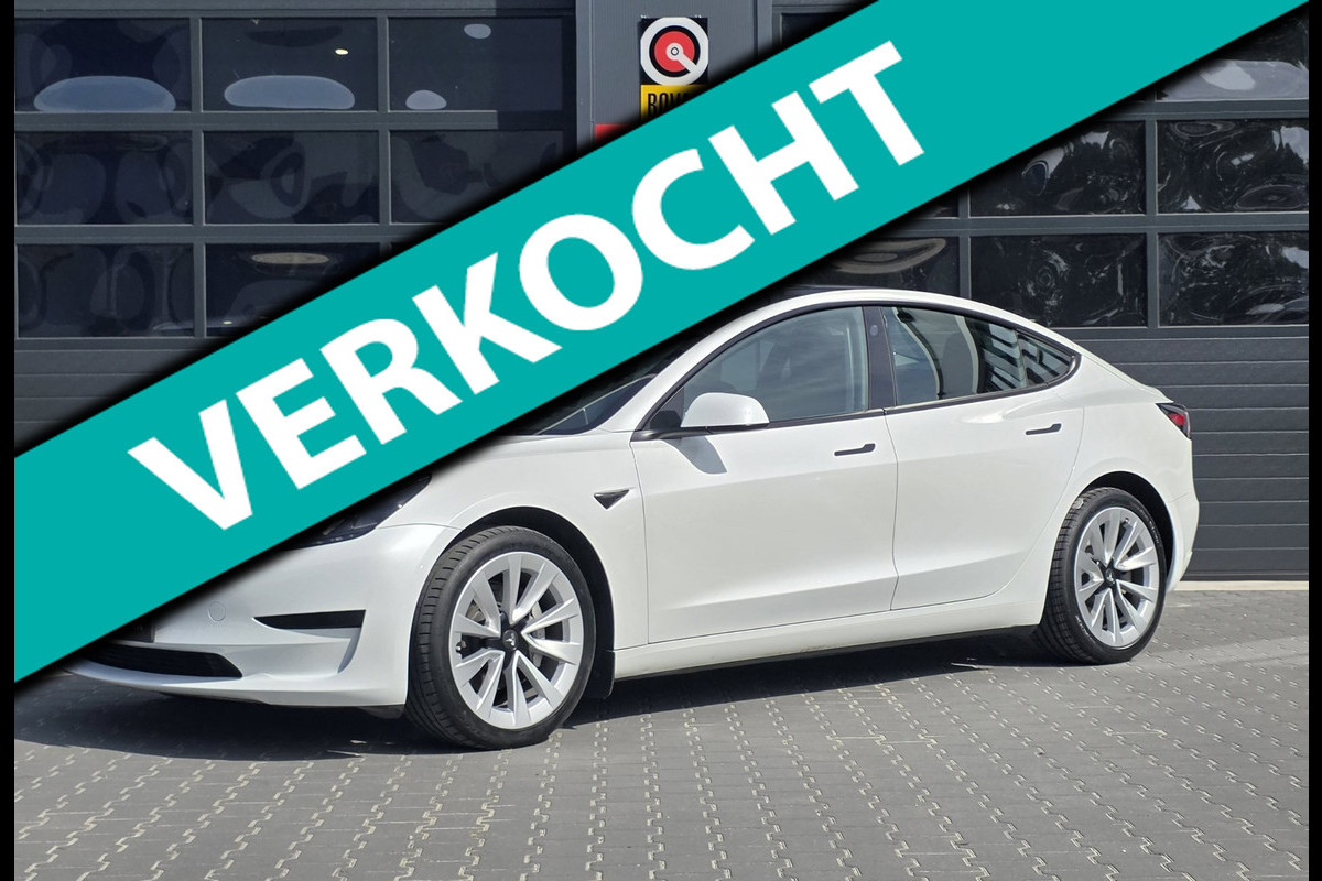 Tesla Model 3 Standard RWD Plus 60 kWh | FSD3 | WARMTEPOMP | PANO | 360 CAMERA