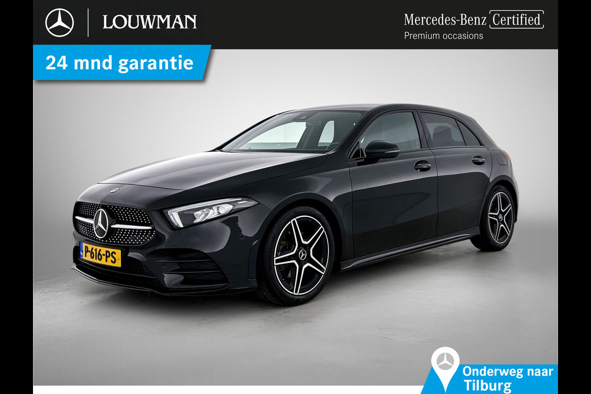 Mercedes-Benz A-Klasse 180 Business Solution AMG | AMG-Line In en Exterieur | Sfeerverlichting | Navigatie | Achteruitrijcamera | Inclusief 24 maanden MB Certified garantie voor Europa.