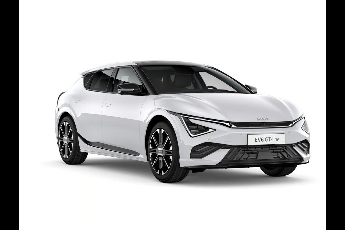Kia Ev6 GT-Line Business Edition 84 kWh | Actieprijs* | Navi. | Clima. | Adapt. Cruise. | Stoel&Stuur Verwarming | GT-Line Vegan Leder Bekleding