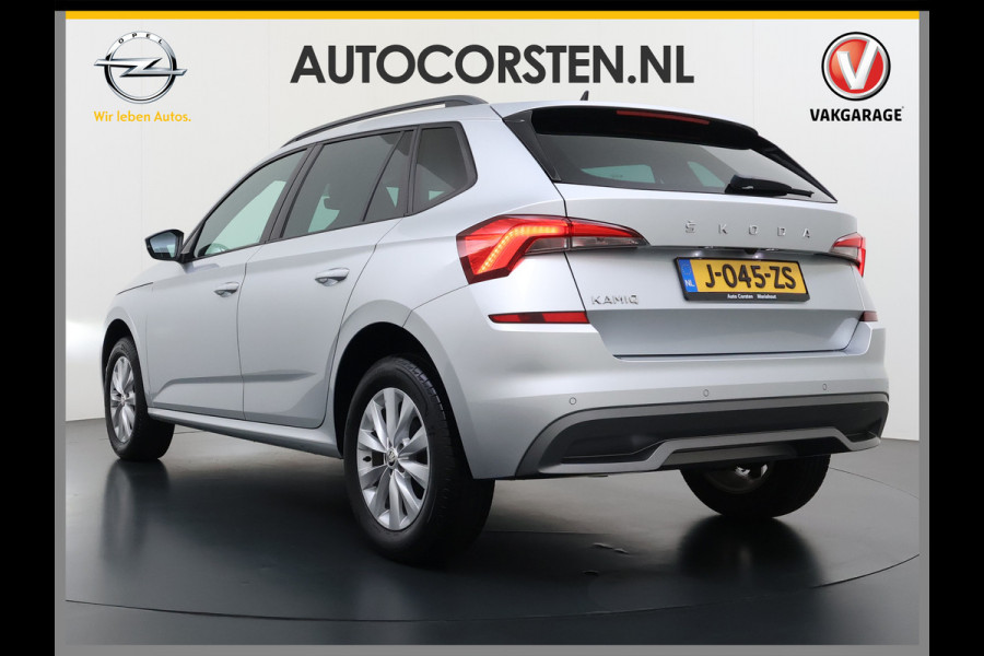 Škoda Kamiq TSI 111pk Aut. Sportstoelen Apple/Android Camera Pdc Lane-dep. CruiseControl Dakrails Ecc Tel. Usb Isofix Aut.Verlichting Dab Led Verw.Spiegels 16''LM 1.0 TSI Sport Business Orig.NL-auto