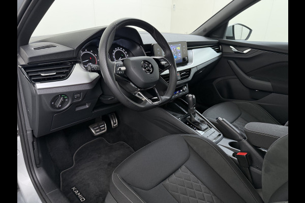 Škoda Kamiq TSI 111pk Aut. Sportstoelen Apple/Android Camera Pdc Lane-dep. CruiseControl Dakrails Ecc Tel. Usb Isofix Aut.Verlichting Dab Led Verw.Spiegels 16''LM 1.0 TSI Sport Business Orig.NL-auto