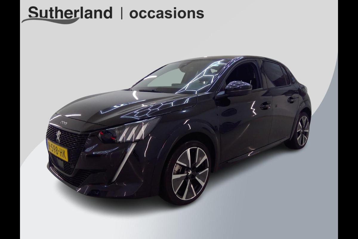 Peugeot e-208 EV GT Pack 50 kWh Verwacht! | SOH 94,3 % | Navigatie | Parkeersensoren |