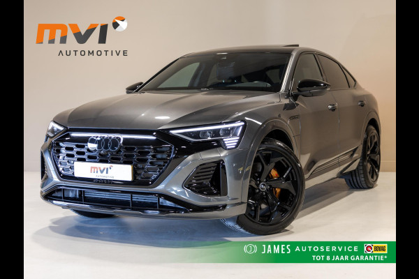 Audi Q8 Sportback e-tron 50 quattro S-Line Edition 95 kWh SOH 90% / 340pk / NAP / Panorama dak / Leder / Elektrische stoelverstelling met geheugen /