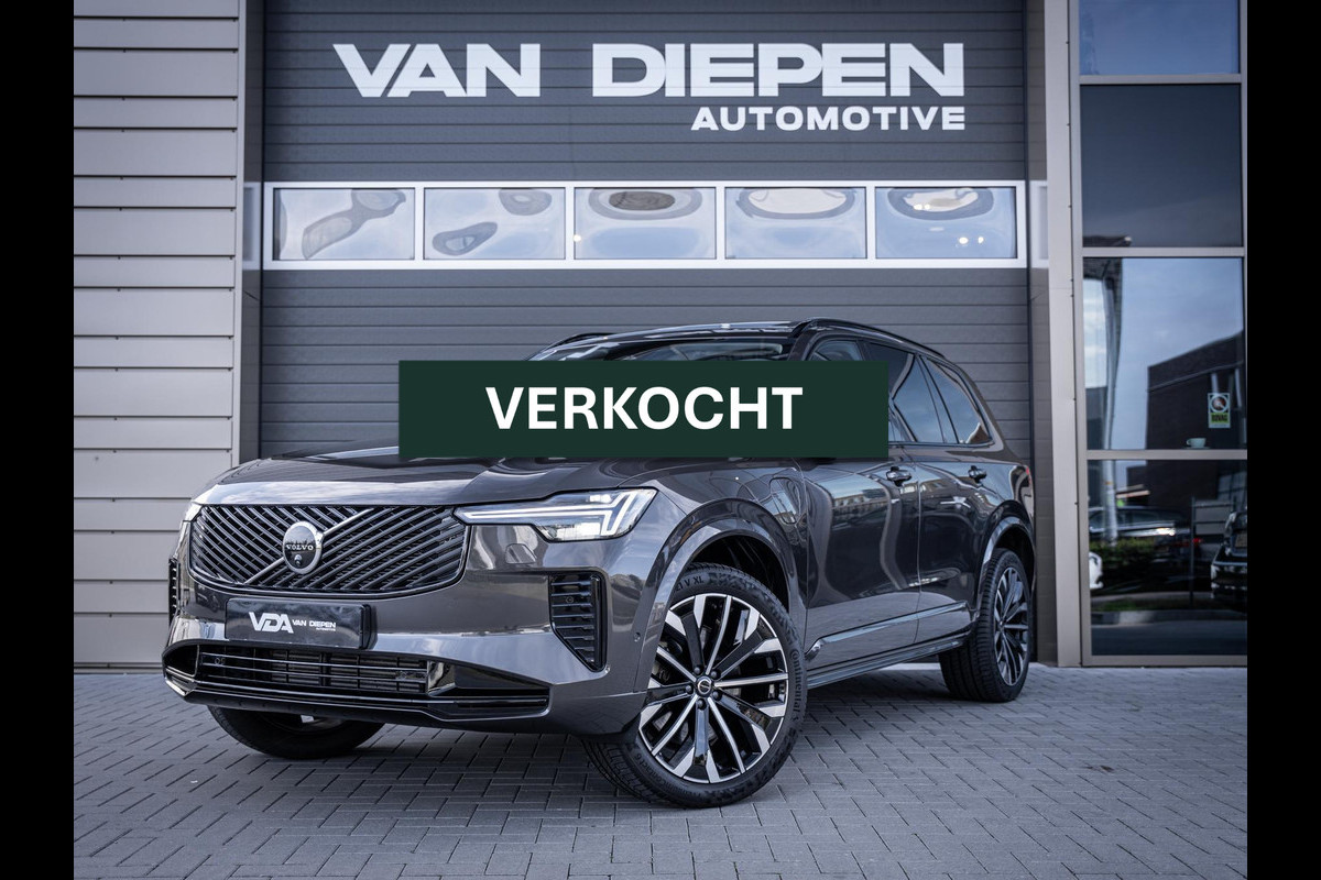 Volvo XC90 2.0 T8 Plug-in hybrid AWD Plus Dark - HUD l 360cam l ACC l H/Kardon l 21''
