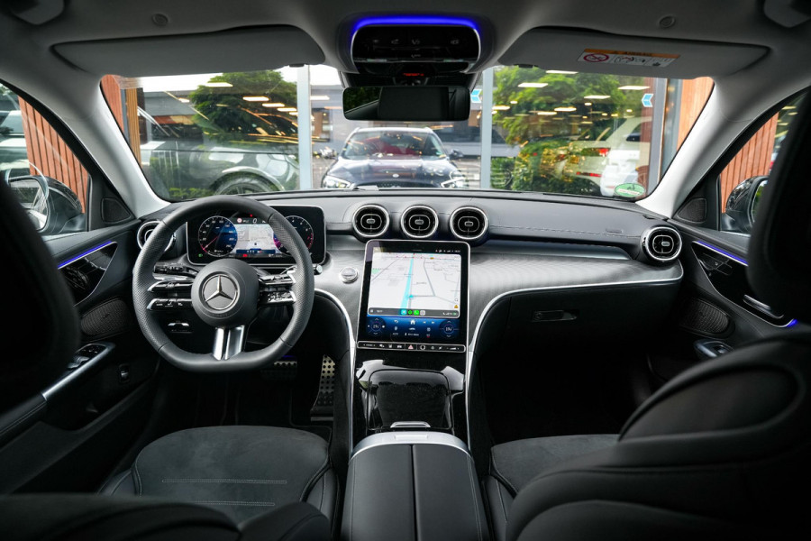 Mercedes-Benz C-Klasse 180 Business Solution AMG Adaptieve Cruise Ambient Stuurverw. 360 Camera 19''LM
