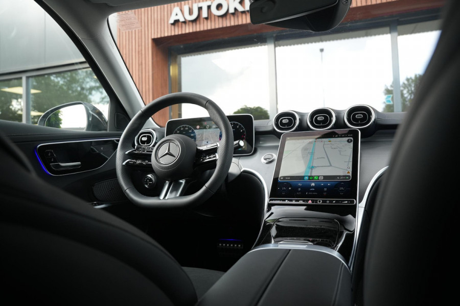 Mercedes-Benz C-Klasse 180 Business Solution AMG Adaptieve Cruise Ambient Stuurverw. 360 Camera 19''LM
