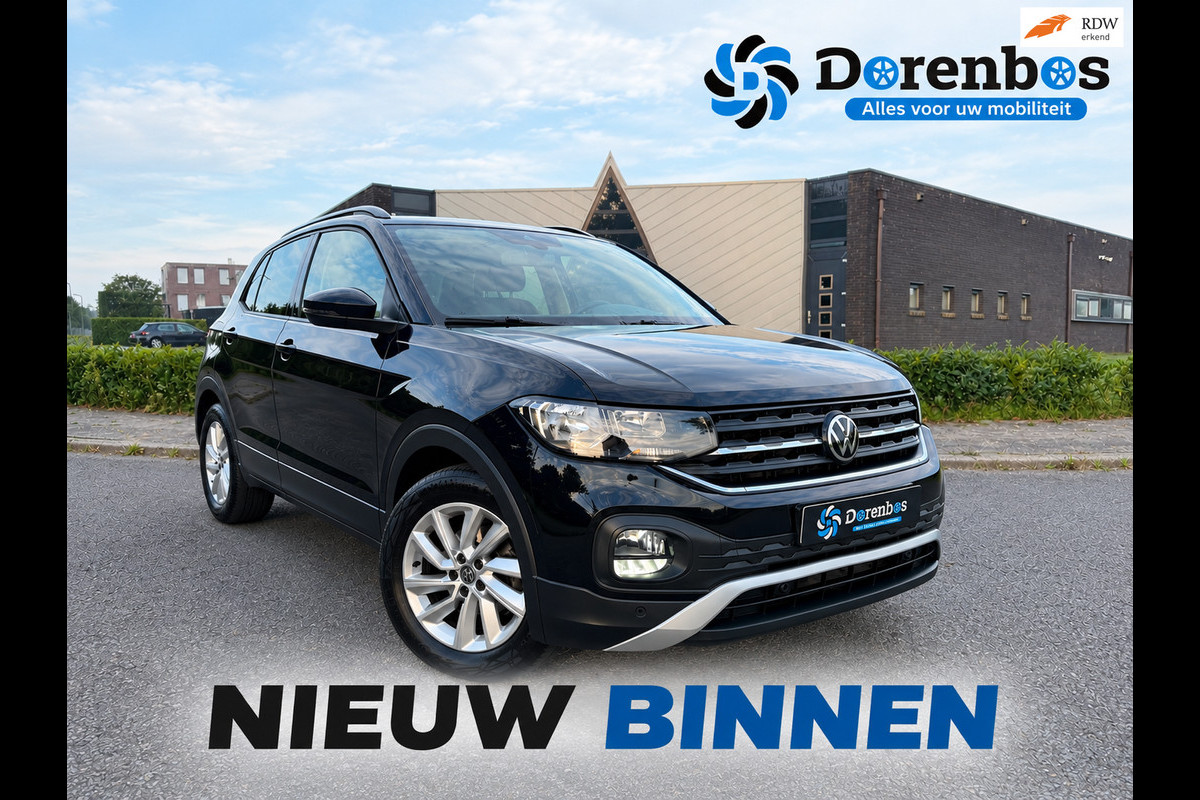 Volkswagen T-Cross 1.0 TSI Style | Lichtmetalen-Velgen | Airco | Lane assist | Inklapbare spiegels