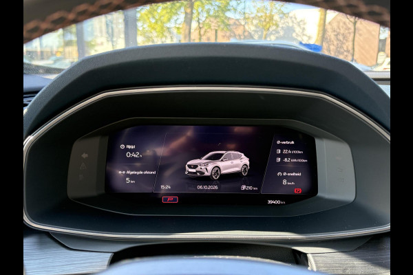 CUPRA Formentor 1.4 TSI e-Hybrid Essential VAN €30.900,- VOOR €28.877,- STOEL/STUUR VERWARMING | PANORAMA DAK | ELEKTRISCHE TREKHAAK | LEDEREN KUIPSTOELEN |