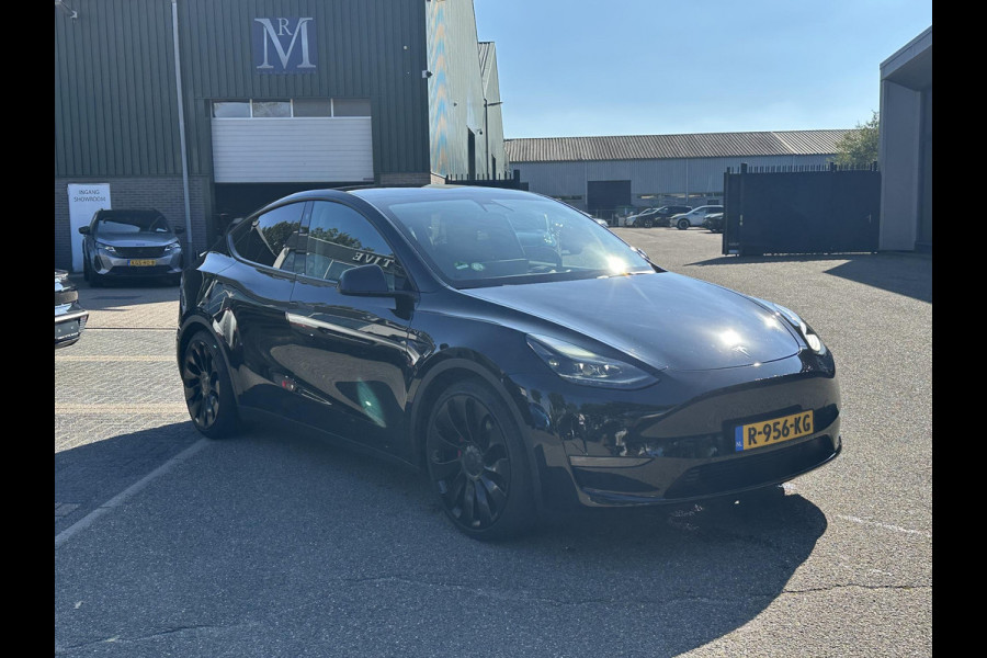 Tesla Model Y Performance AWD 75 kWh VAN €38.900,- VOOR €35.877,- | SOH 92%| RESTERENDE FABRIEKSGARANTIE VAN TOEPASSING OP DE HOOGVOLTACCU + AANDRIJFLIJN T/M 2030 OF 192.000KM!| RIJKLAARPRIJS INCL. 12 MND BOVAG GARANTIE