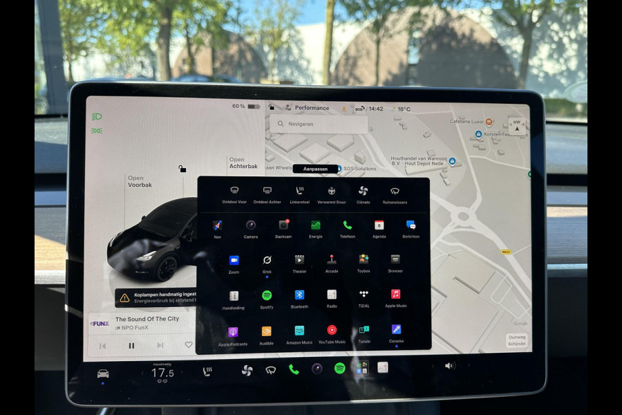 Tesla Model Y Performance AWD 75 kWh VAN €38.900,- VOOR €35.877,- | SOH 92%| RESTERENDE FABRIEKSGARANTIE VAN TOEPASSING OP DE HOOGVOLTACCU + AANDRIJFLIJN T/M 2030 OF 192.000KM!| RIJKLAARPRIJS INCL. 12 MND BOVAG GARANTIE