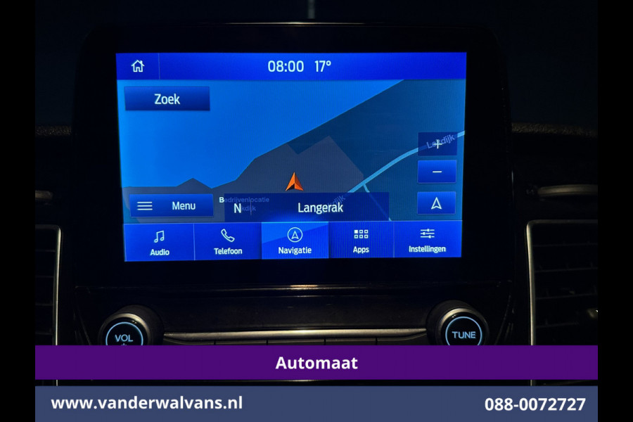 Ford Transit Custom 2.0 TDCI 170pk Automaat L1H1 Euro6 Airco | Camera | Navigatie | Cruisecontrol | LED | LM Velgen Verwarmde voorruit, Stoelverwarming, Parkeersensoren, Bijrijdersbank
