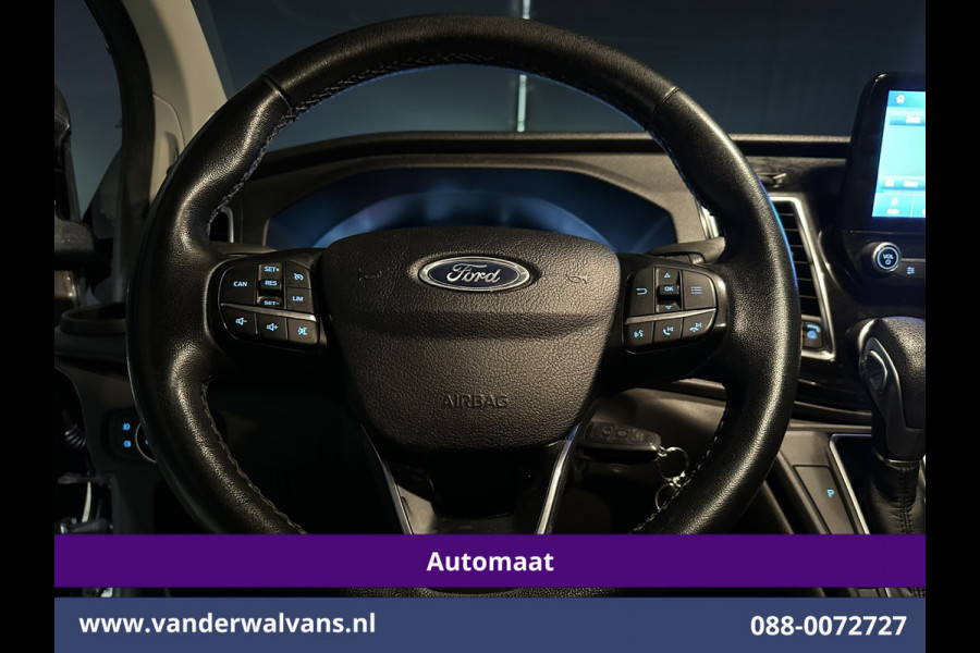 Ford Transit Custom 2.0 TDCI 170pk Automaat L1H1 Euro6 Airco | Camera | Navigatie | Cruisecontrol | LED | LM Velgen Verwarmde voorruit, Stoelverwarming, Parkeersensoren, Bijrijdersbank