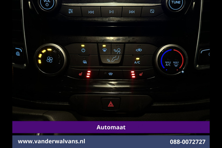 Ford Transit Custom 2.0 TDCI 170pk Automaat L1H1 Euro6 Airco | Camera | Navigatie | Cruisecontrol | LED | LM Velgen Verwarmde voorruit, Stoelverwarming, Parkeersensoren, Bijrijdersbank