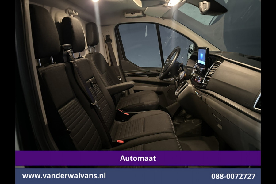 Ford Transit Custom 2.0 TDCI 170pk Automaat L1H1 Euro6 Airco | Camera | Navigatie | Cruisecontrol | LED | LM Velgen Verwarmde voorruit, Stoelverwarming, Parkeersensoren, Bijrijdersbank