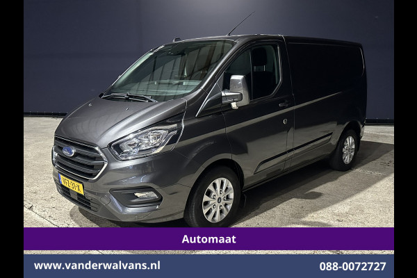 Ford Transit Custom 2.0 TDCI 170pk Automaat L1H1 Euro6 Airco | Camera | Navigatie | Cruisecontrol | LED | LM Velgen Verwarmde voorruit, Stoelverwarming, Parkeersensoren, Bijrijdersbank
