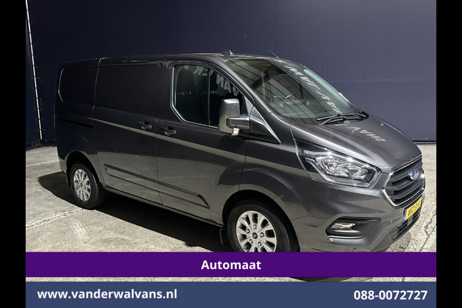 Ford Transit Custom 2.0 TDCI 170pk Automaat L1H1 Euro6 Airco | Camera | Navigatie | Cruisecontrol | LED | LM Velgen Verwarmde voorruit, Stoelverwarming, Parkeersensoren, Bijrijdersbank