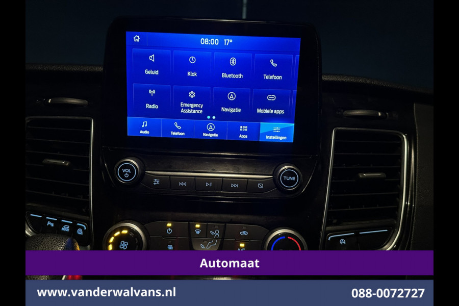 Ford Transit Custom 2.0 TDCI 170pk Automaat L1H1 Euro6 Airco | Camera | Navigatie | Cruisecontrol | LED | LM Velgen Verwarmde voorruit, Stoelverwarming, Parkeersensoren, Bijrijdersbank